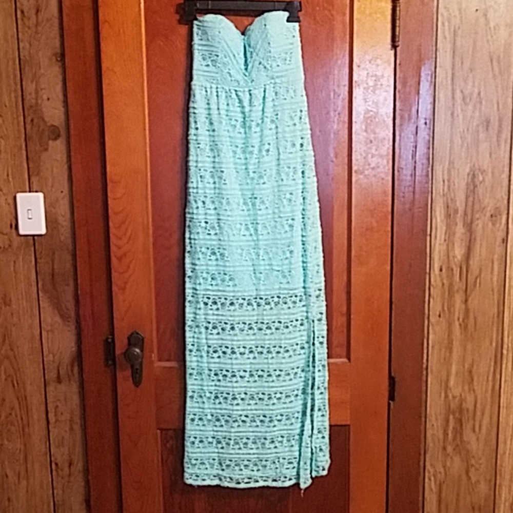 Strapless Maxi Dress